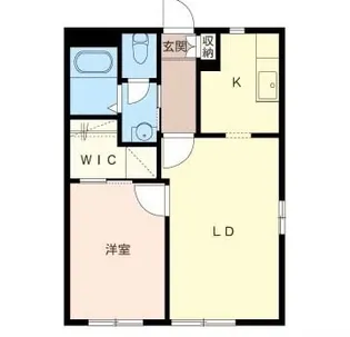 パークサイドS【1階】の間取り