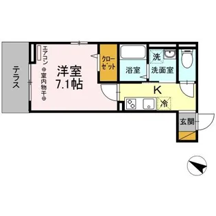 ミーツIII【3階】の間取り