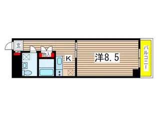 エミネンス新千葉【6階】の間取り