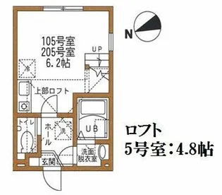 ハーベリーMC【1階】の間取り