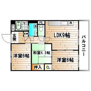 オルタンシア大池【2階】の間取り