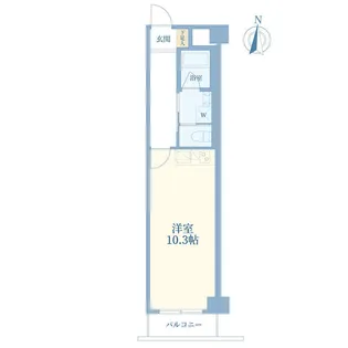 エンゼルハイム青葉台【4階】の間取り