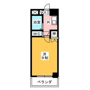 クインシティHISHINO【4階】の間取り