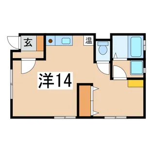 リュクス【1階】の間取り