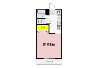 福並AII【1階】の間取り