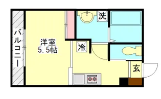 Aqua mama和白東【1階】の間取り