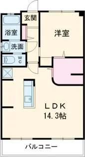 小林ビル【4階】の間取り