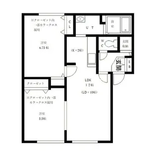 サンサーラ【2階】の間取り