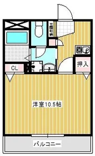 プチ・ルミエ【4階】の間取り