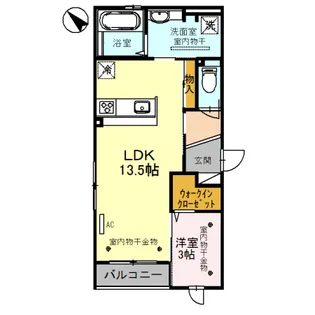 トゥールビヨン【3階】の間取り