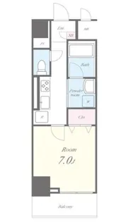 ラ・プレス新栄【2階】の間取り