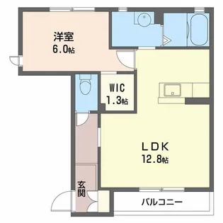 カーサレジオ B棟【1階】の間取り