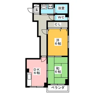 casa薮田【3階】の間取り
