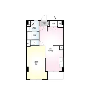 鷺沼スタードエリング【5階】の間取り