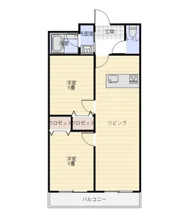ALKOOMI【2階】の間取り