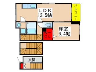サニーヒルレオII【3階】の間取り