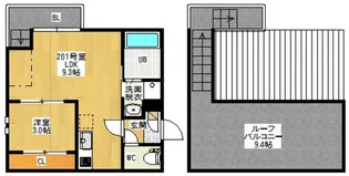 Grandtic MERMAID【2階】の間取り