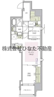 アーバネックス堺筋本町【8階】の間取り