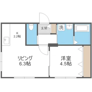 Enchant S-Village16N【2階】の間取り