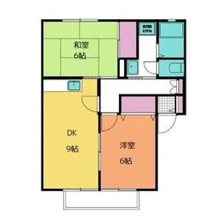 グリーンライフ松浦【1階】の間取り