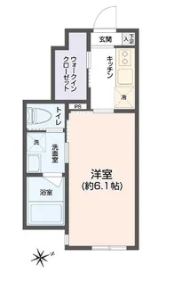 ブランミュール西荻窪WEST【1階】の間取り