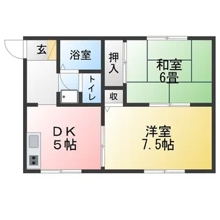 セゾンハイム【2階】の間取り