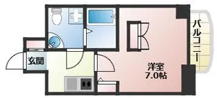 アドバンス心斎橋ラシュレ【9階】の間取り