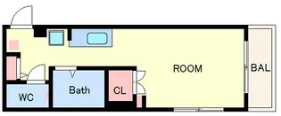 フラッツキューブ【3階】の間取り