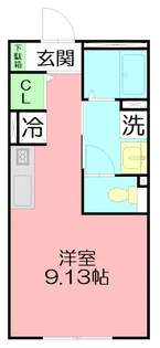 EAST OCEAN(イーストオーシャン)【1階】の間取り