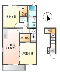 サルウェー【2階】の間取り