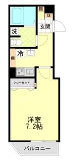 カノープス南大井A【3階】の間取り
