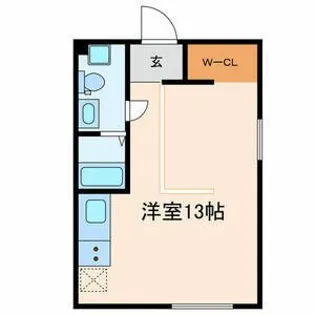 a stone東十条【4階】の間取り