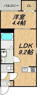 LECOCON一宮V【3階】の間取り