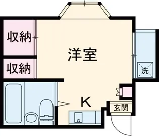 ホワイトコーポ【2階】の間取り