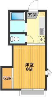 コーポラス100【2階】の間取り