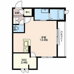 メゾン プリマベーラ【1階】の間取り