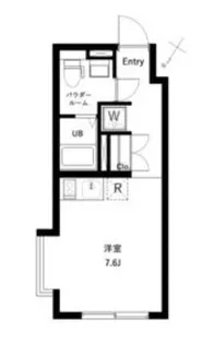 オーキッドレジデンス代々木 WEST【4階】の間取り