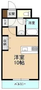 レクエルドユーミー【2階】の間取り