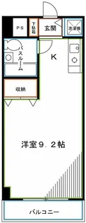 ジョイフル国分寺【4階】の間取り