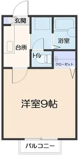 ディアコート泉【2階】の間取り