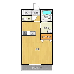 パインピース丸山【2階】の間取り