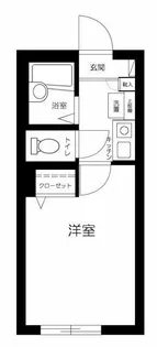 フェリオ千住緑町【2階】の間取り