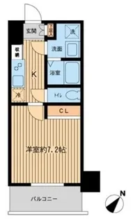 Primal Machida【6階】の間取り