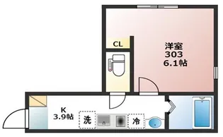 レジェンド新杉田【3階】の間取り