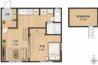 STEPS【2階】の間取り