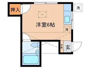 開運ハイム久が原【2階】の間取り