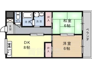 カサルナール【2階】の間取り