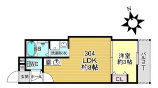 BKB仙石屋敷【3階】の間取り