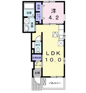 レジェンド A【1階】の間取り