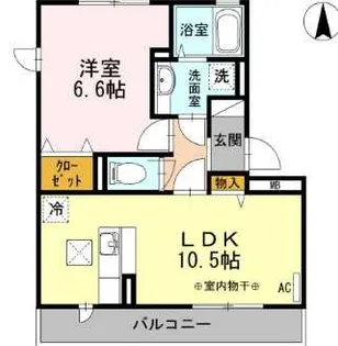 ハラノキ【1階】の間取り